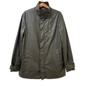 John Varvatos Collection Kara Cotton Full Zip Jacket EU‎ 50 US L Teakwood READ